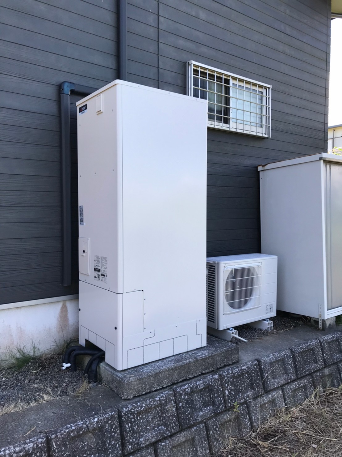 千葉県長生郡白子町古所エコキュート交換工事O様